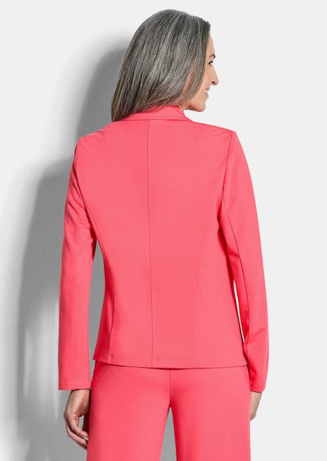 Viskoseblazer mit Reverskragen