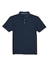 Herren Poloshirt mit Knopfleiste , Saphirblau