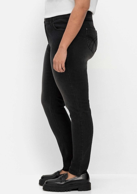 Stretch-Jeans normal Uni