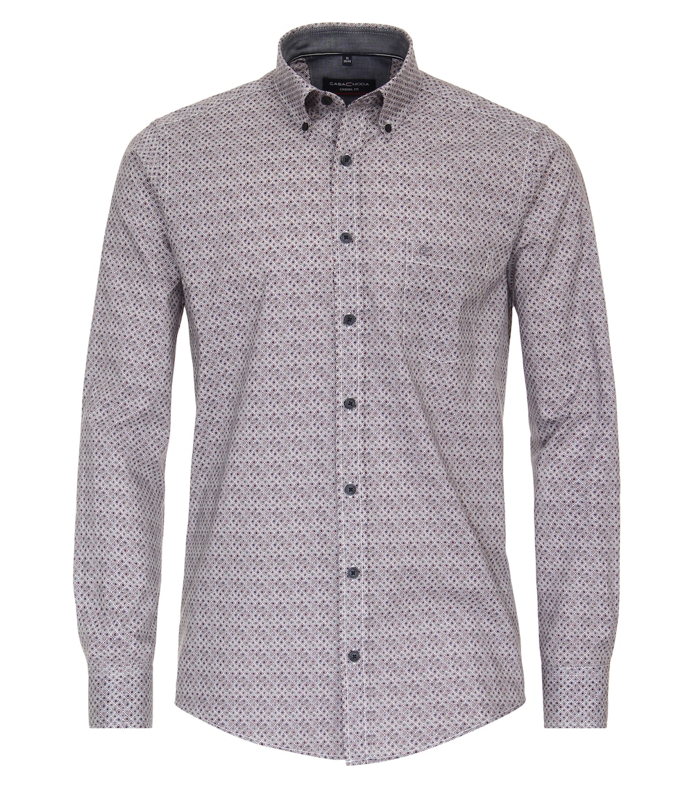 Freizeithemd Print Casual Fit