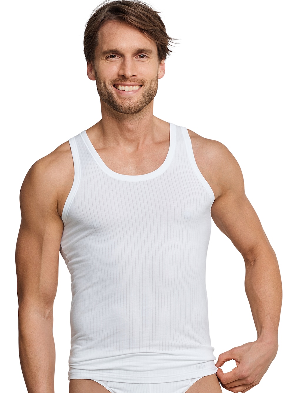 Schiesser Herren Unterhemd Essentials