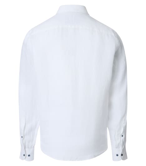 Leinenhemd uni Casual Fit