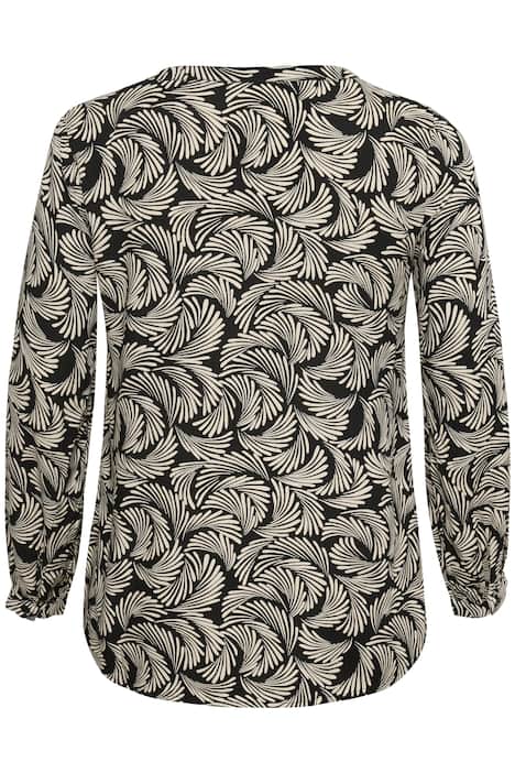 Langarm-Bluse Regular fit