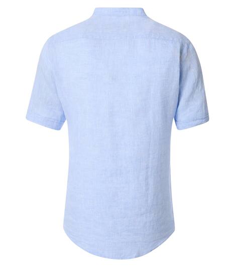 Leinenhemd uni Casual Fit