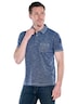engbers Herren Poloshirt , Mittelblau