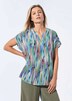Bluse mit Tunika Ausschnitt