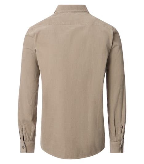 Hemdjacke uni Casual Fit