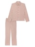 Schiesser Damen Pyjama Selected Premium terracotta
