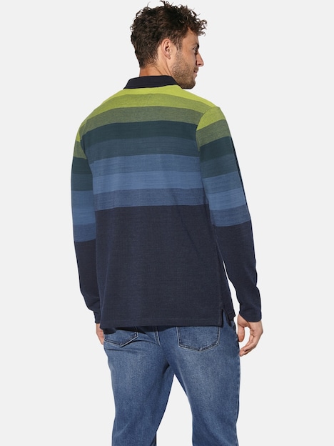 Langarm-Poloshirt LEMIN