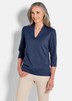 Elegantes Basic-Shirt mit V-Ausschnitt