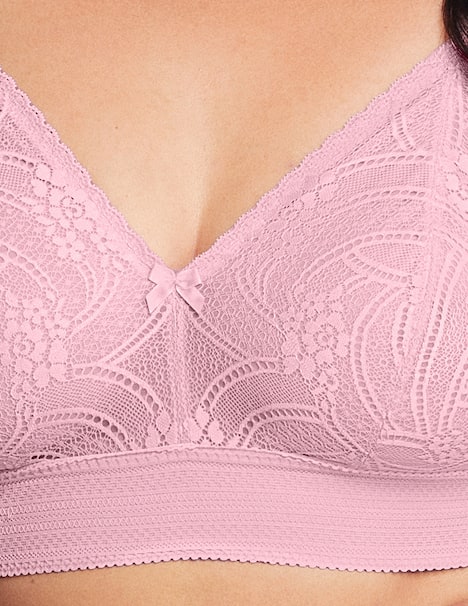 Bramour Gramercy Spitzen-Bralette de luxe