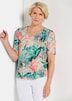 Jerseyshirt mit Dschungel-Print