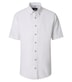 Leinenhemd kurzarm uni Casual Fit