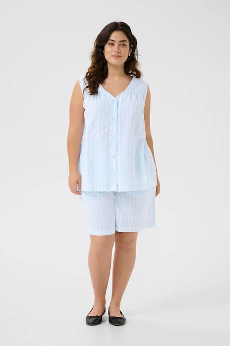 Ärmellose Bluse Regular fit
