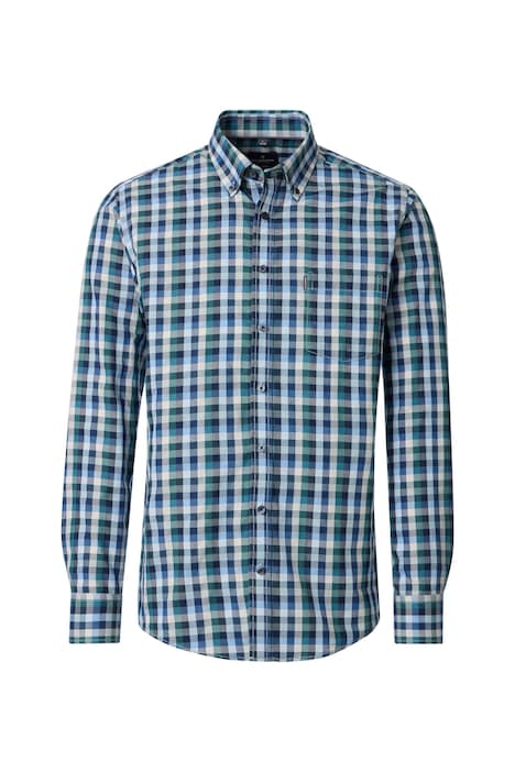 Freizeithemd Langarm kariert Casual Fit