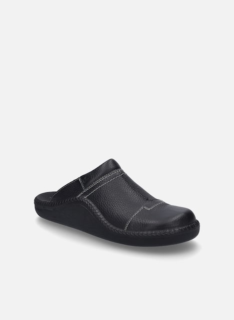 Herren Hausschuh Monaco H 13, schwarz