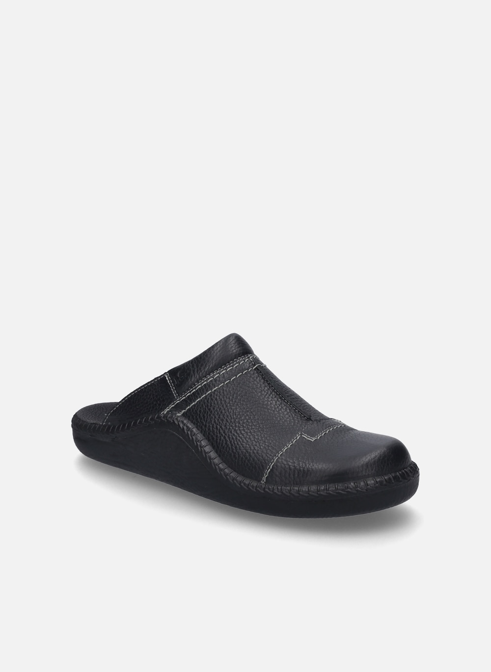 Herren Hausschuh Monaco H 13, schwarz