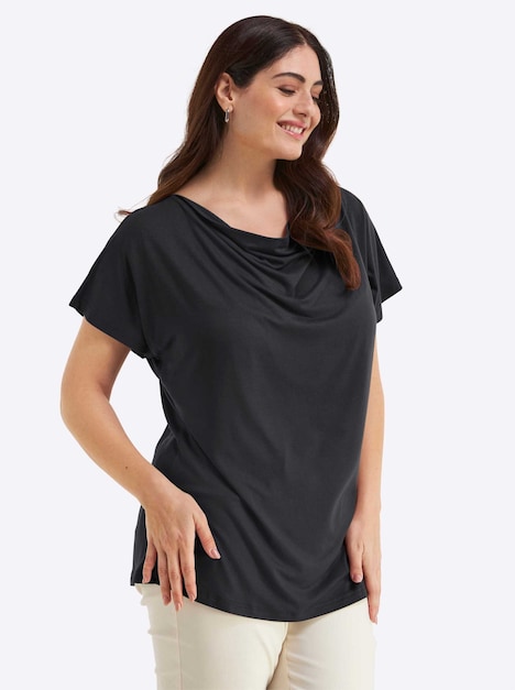 Kurzarm-Shirt Kurzarm Ohne Kragen