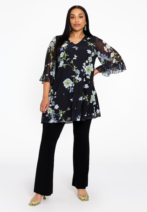 Tuniek wijde pasvorm