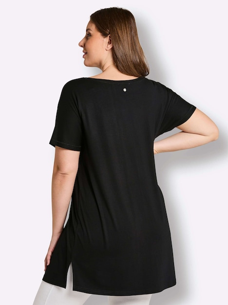 Kurzarm-Shirt Kurzarm Ohne Kragen