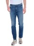 Herren Jeans 5-Pocket Superstretch , Mittelblau