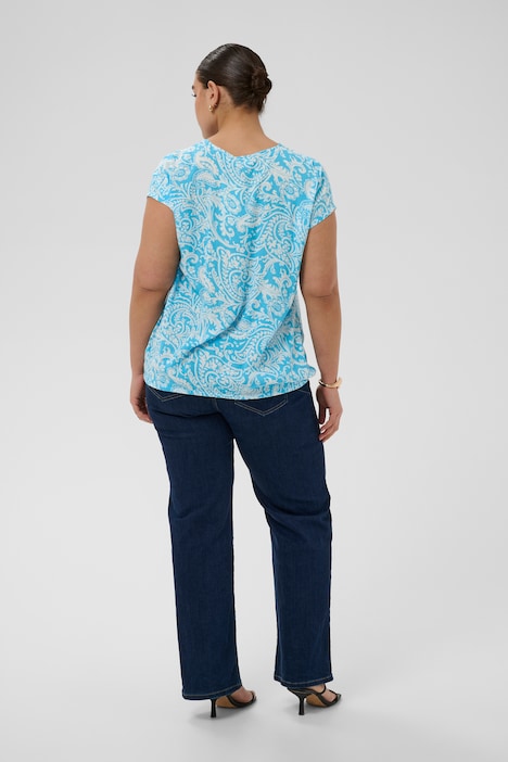 Kurzarm-Bluse Loose fit