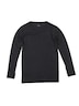 engbers Herren Langarm-Shirt uni , Schwarz