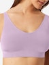Schiesser Damen Bügelloser BH Classic Seamless orchid