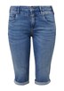 Jeans / Slim Fit / Mid Rise / Capri Length