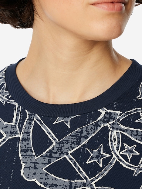Schiesser Damen T-Shirt SCHIESSER 150 YEARS - multicorol