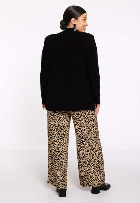 Broek met een elastieken tailleband