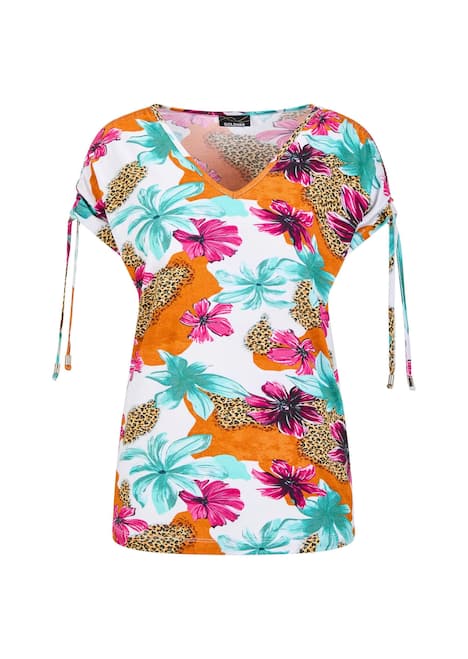 Blusenshirt mit floralem Print