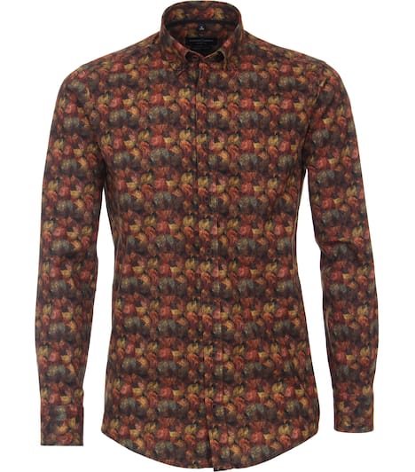 Freizeithemd Print Casual Fit