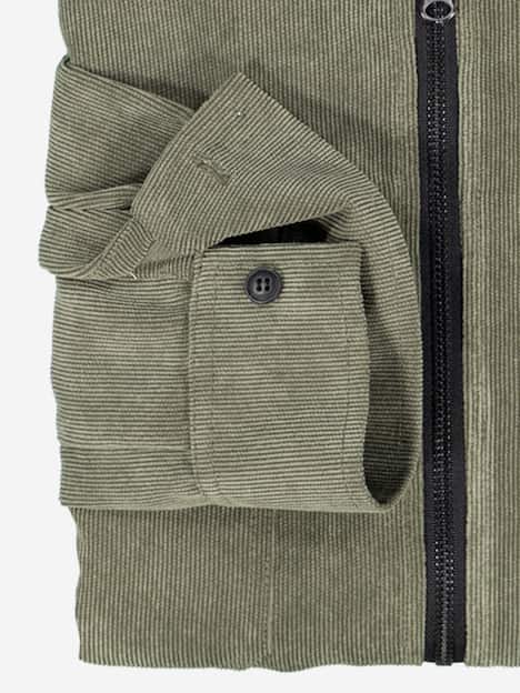 engbers Herren Overshirt uni , Oliv