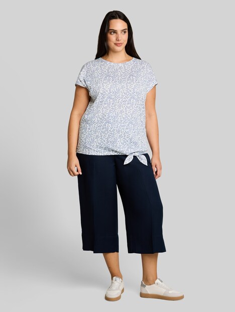 T-Shirt mit Knotendetail