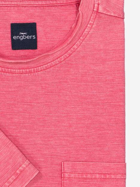 engbers Herren T-Shirt meliert , Pink