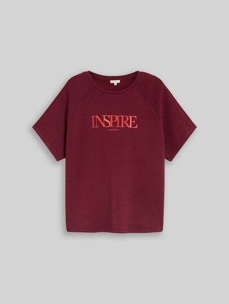 Scuba T-Shirt mit Schriftzug