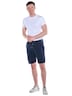 Herren Chino-Bermuda mit Tunnelzug , Marineblau