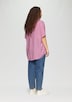 Loose-Fit-Bluse mit Stehkragen