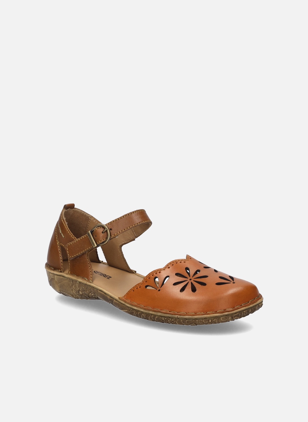 Damen Sandale Rosalie 04, orange-kombi