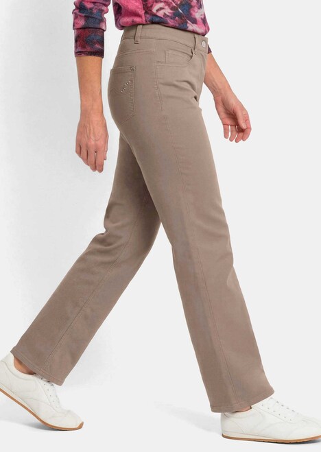 Klassieke denim broek, subtiele wassing
