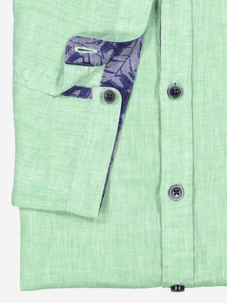 Kurzarm-Hemd aus Leinen