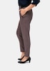 GOLDNER Geruite broek Comfortabele geruite stretchbroek