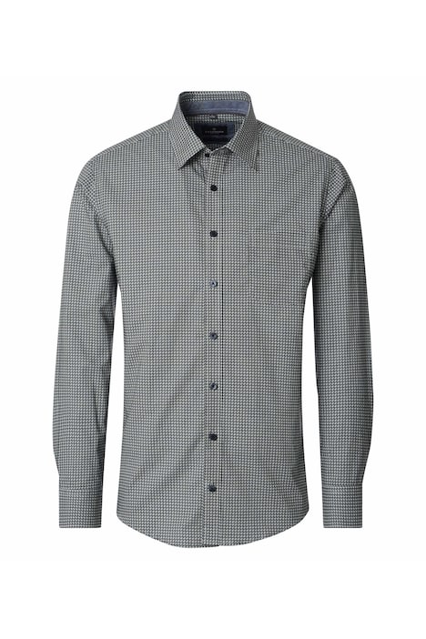 Freizeithemd Langarm Print Casual Fit