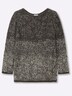 Pullover Langarm Jacquard Sonstiges Muster Ohne Kragen