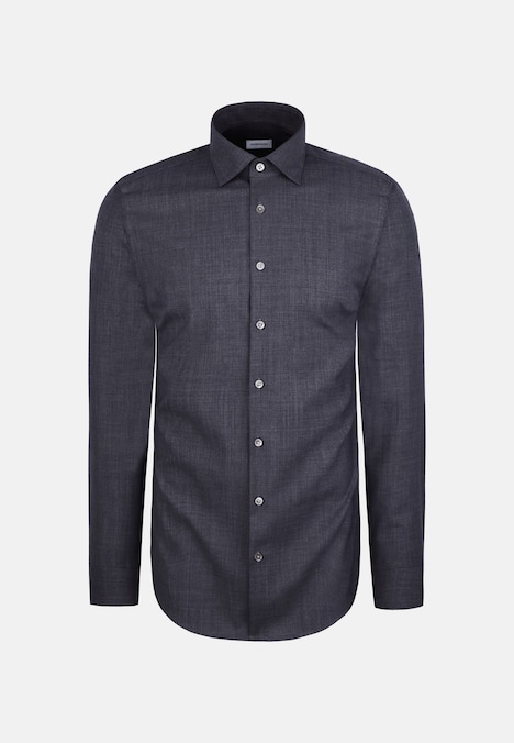 Herren Business Hemd - Uni