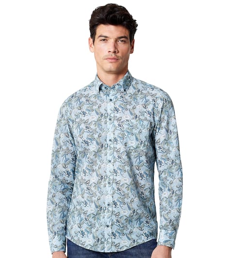 Freizeithemd Print Casual Fit