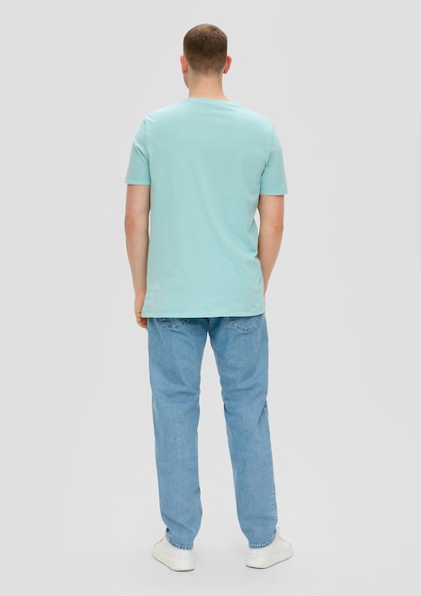 T-Shirt mit Logo-Patch