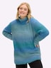 Pullover Langarm Jersey Sonstiges Muster Stehkragen