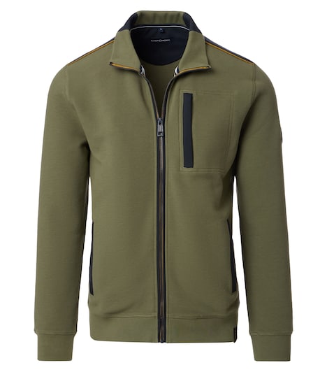 Sweatjacke uni